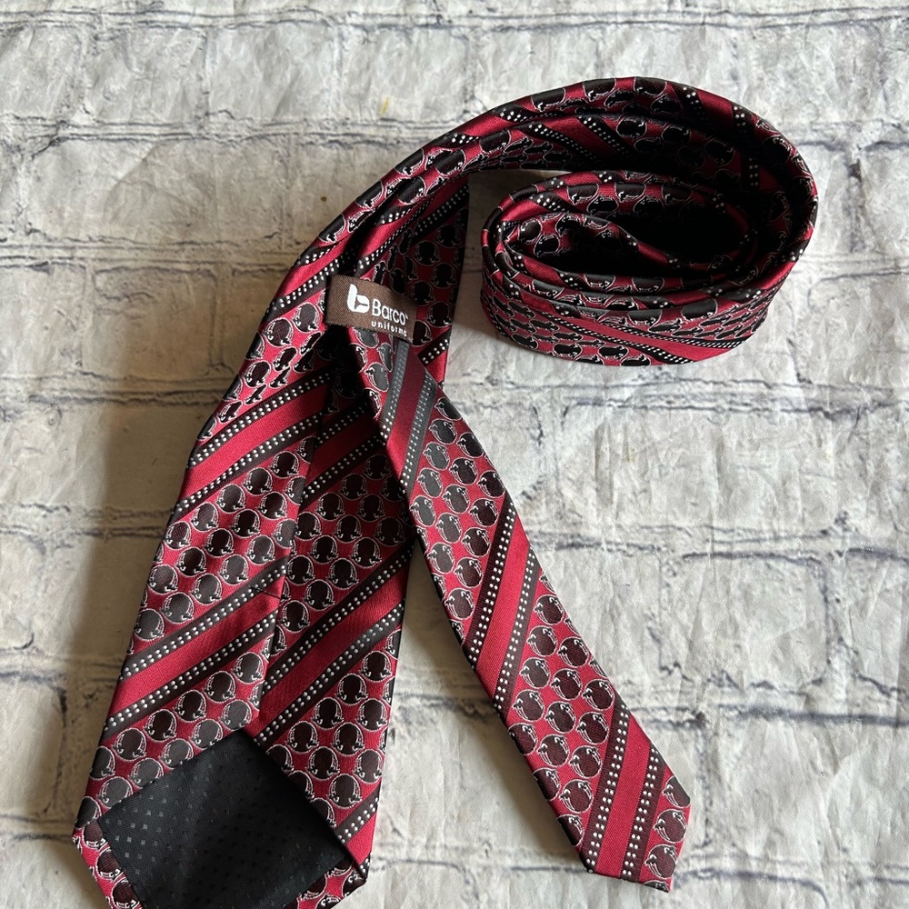 BARCO UNIFORMS RETRO (2) PATTERN MANAGER COLLECTION WEAR WENDY’S MENS NECKTIES - Picture 8 of 11